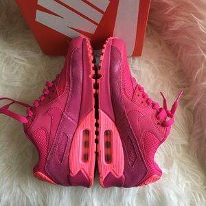 Nike AirMax 90 AM90 Fireberry Pink Fuschia 6womens